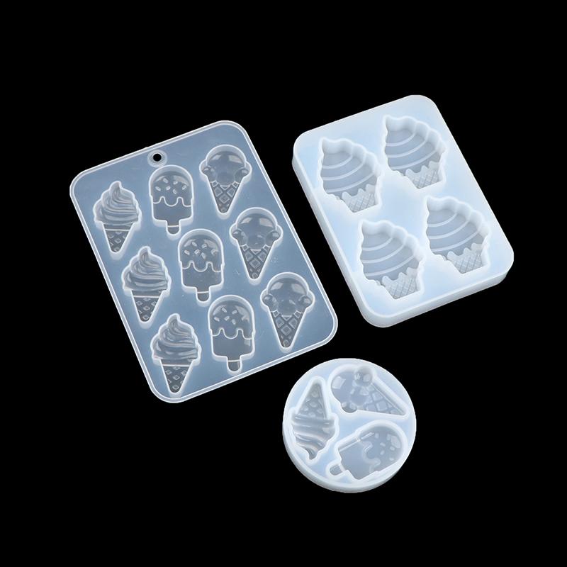 Diy Ice Cream Popsicle Silicone Mold Kawaii Food Cabochon Diy Decoden Supplies