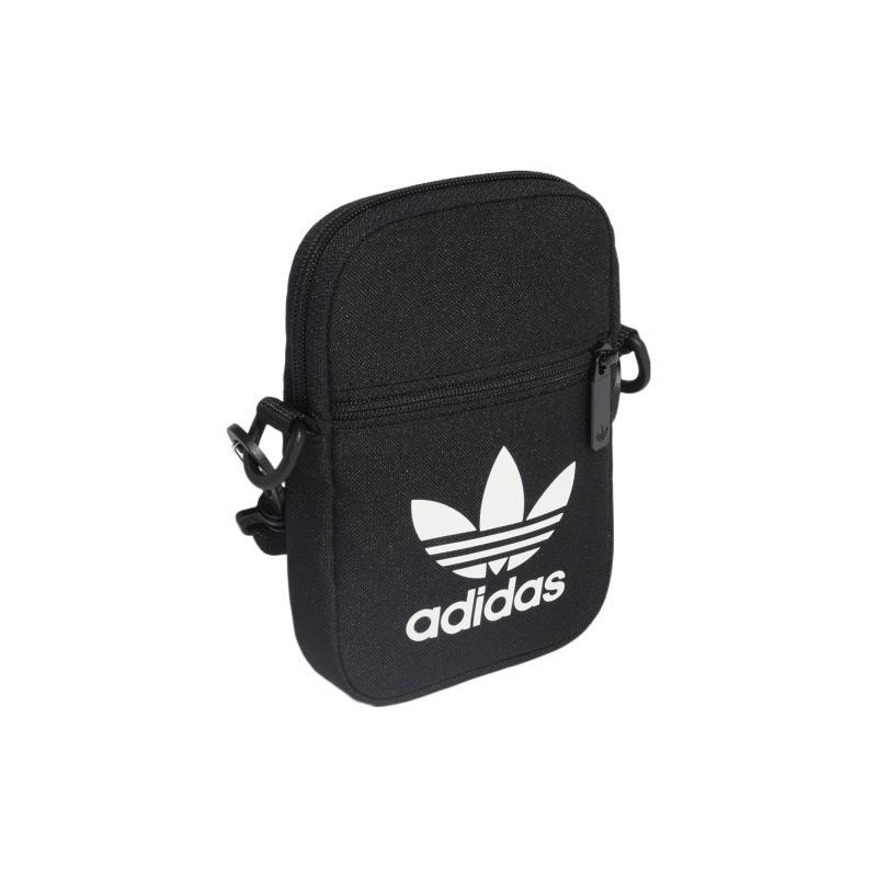 Adidas Originals Polyester Cell Phone Pouch Shoulder Bag Crossbody Bag Mini Unisex Black Adidas EI7411