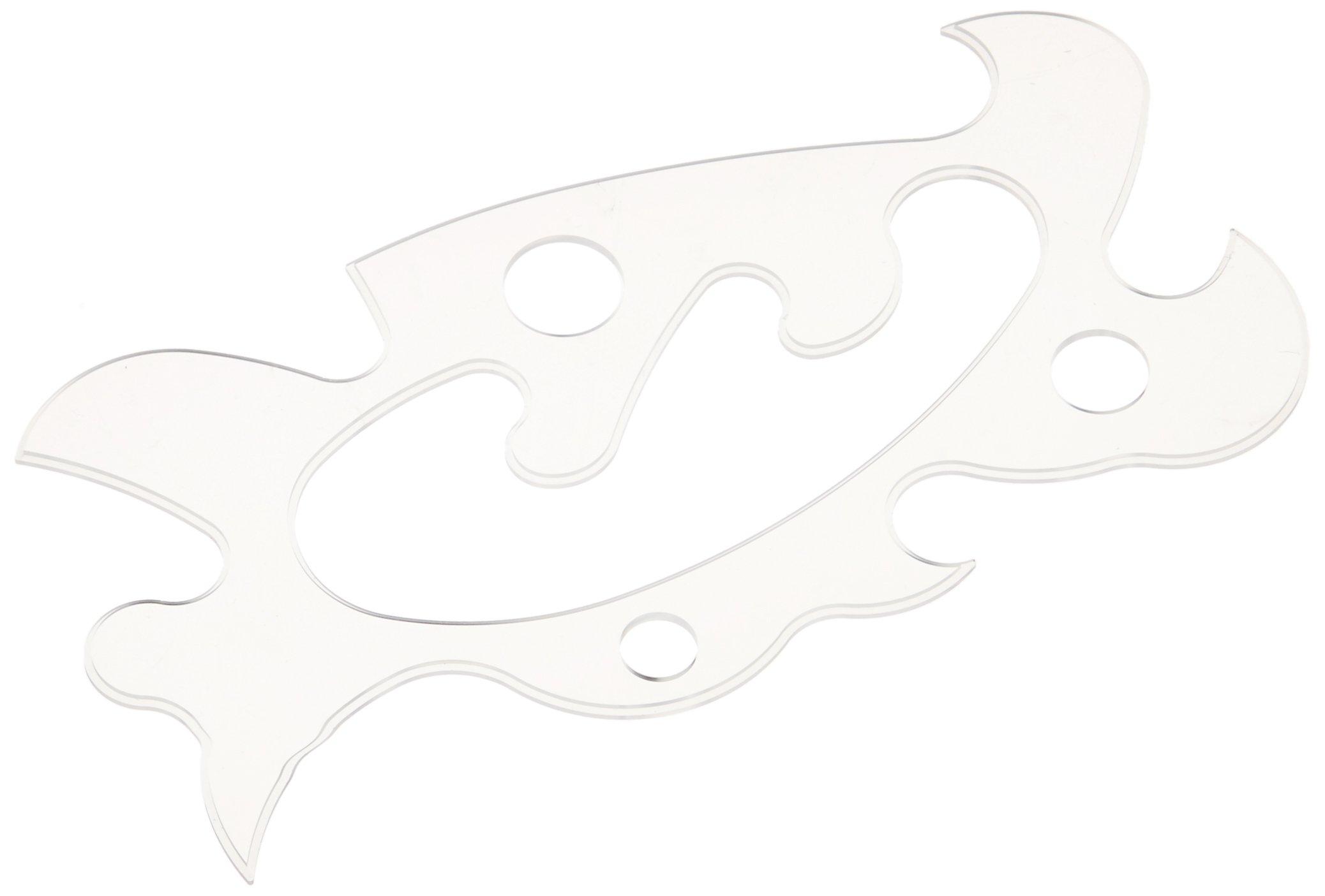 

Универсальная облачная линейка Uchida с краем среднего размера, 014-0016