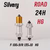 New 24 Hole Sealed Bearing Ultra Light Four Claw Road Bicycle Wheel Hub, 100/135/142 Compatible With For SHIMANO SRAM 11S