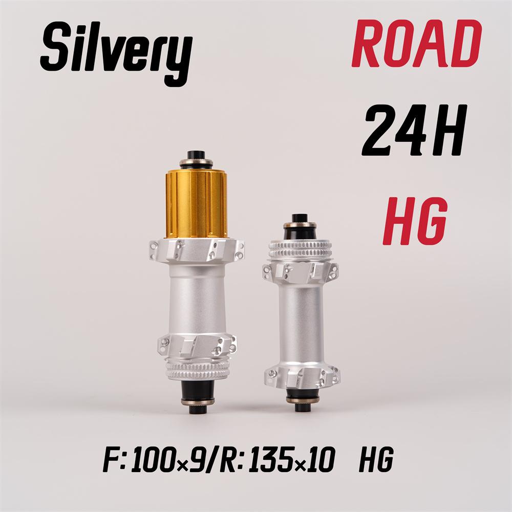 New 24 Hole Sealed Bearing Ultra Light Four Claw Road Bicycle Wheel Hub, 100/135/142 Compatible With For SHIMANO SRAM 11S