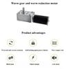5840-31ZY Turbo1pz Encoder a Vite Micro Motore DC Riduttore Autobloccante Controllo Velocità Piccolo Motore 12V24V
