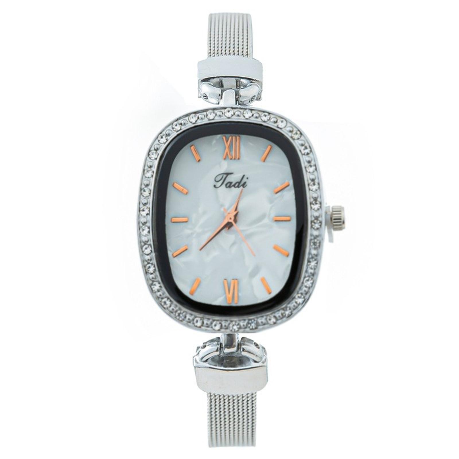 

Женские модные кожаные часы One Size белый