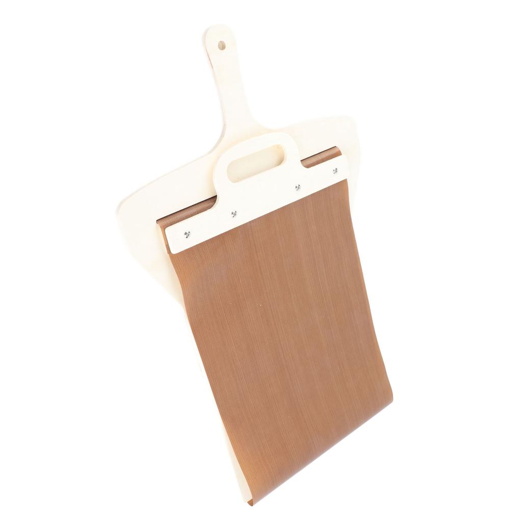 Sliding Pizza Peel Wood Shovel with Handle Light Weight Comfortable Grip Paddle Spatula for Baking