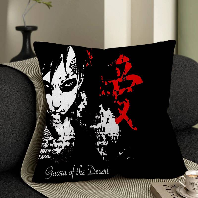 Anime G-Gaara Pillow Gift Home Office Decoration Bedroom Sofa Car Cushion Cover case 45x45
