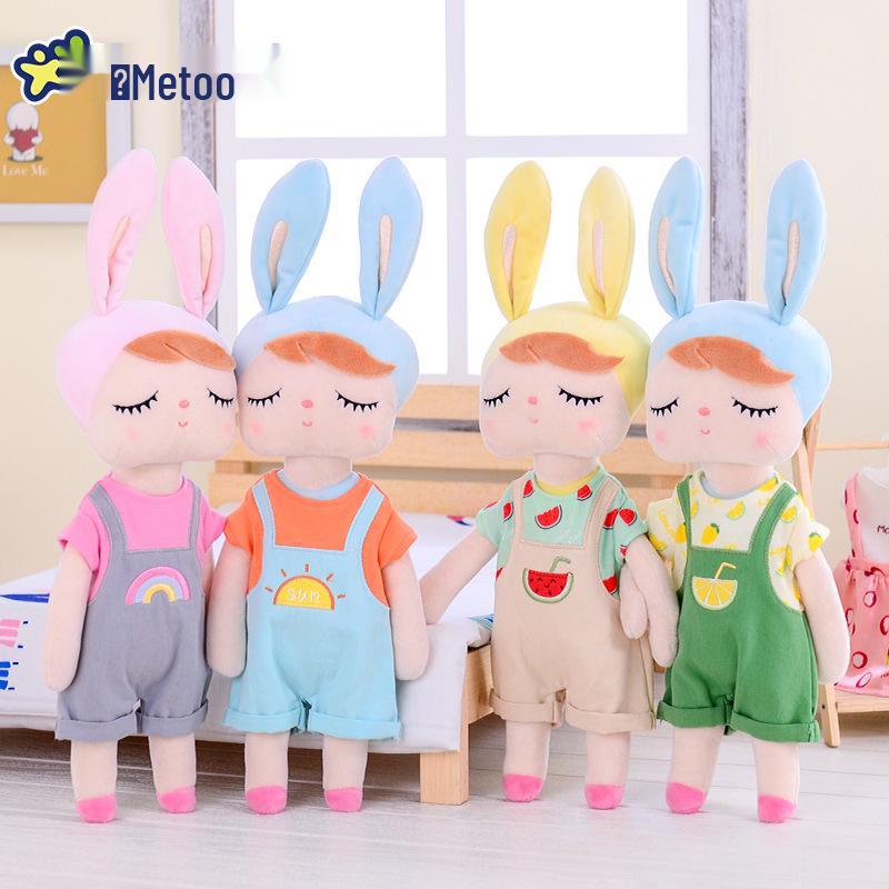 Mimi Rabbit Angela Doll Series: Children's Plush Dress-Up Birthday Gift