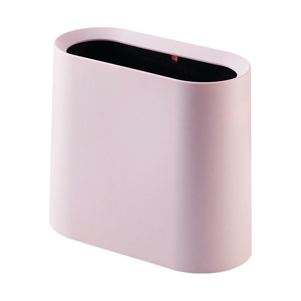 Slim Trash Can Garbage Can Washable Multipurpose Modern Easy to Clean Waste Bin for Office Bedroom Home Living Room Kitchen