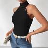 Fashion Women's Summer New Style Sleeveless Tight Knit Vest
