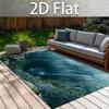 2D Stone Ruins Carpet Living Room Large Rug Ancient Stairs Bedroom Decor Creative Area Rugs Sofa Floor Mat Lounge Gift