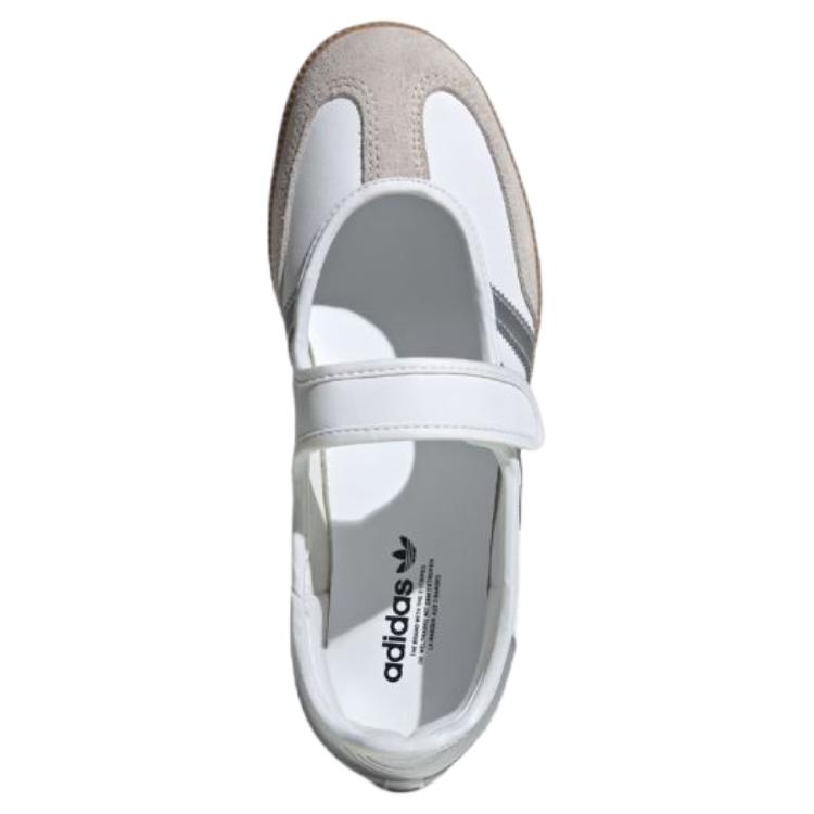 Adidas Originals Samba Jane Comfortable Soft Mary Jane Shoes Women Shoes White KJ3785