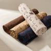 Chinese Character Printed Linen Tablecloth 150×50cm/200×150cm Dust Cover