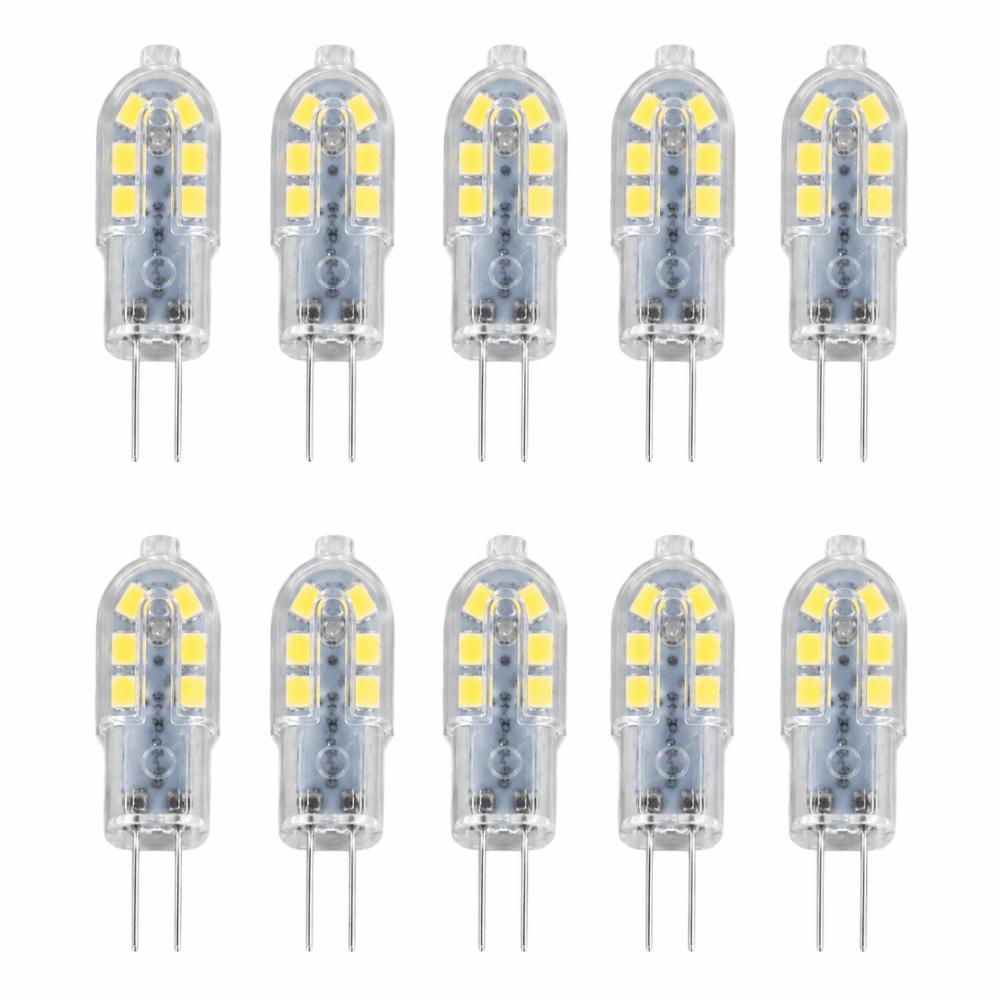 10 Pack Dimmable Brightness LED Bulb Lights G4 Light Bulbs Bright LED Bulbs  Bedroom