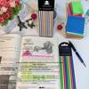 Translucent Long Strip Sticky Notes for Students – Convenient Thin Reading Stickers