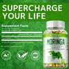 Kapsułki Moringa 1000mg - Organiczne, Naturalne, Przeciwstarzeniowe