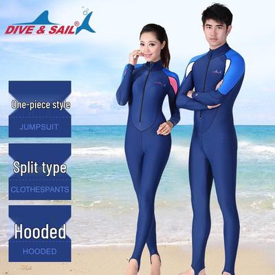 Maillots de bain une pièce multifonctionnels unisexes pour la plongée et le snorkeling avec protection solaire