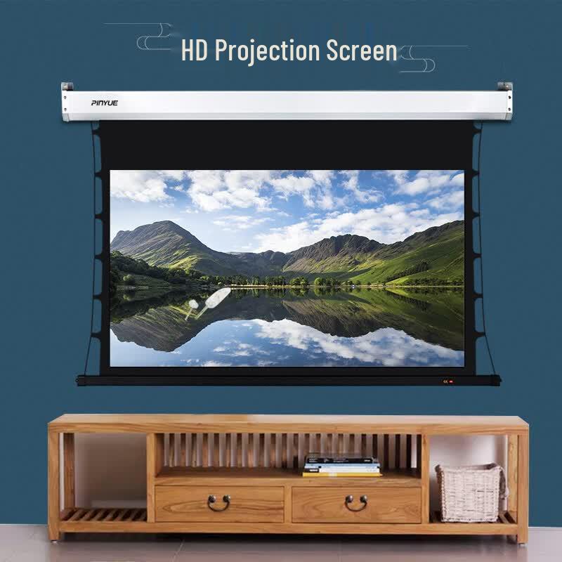 PInYUE L6 Electric Pull-Wire Nano Fiber Projection Screen