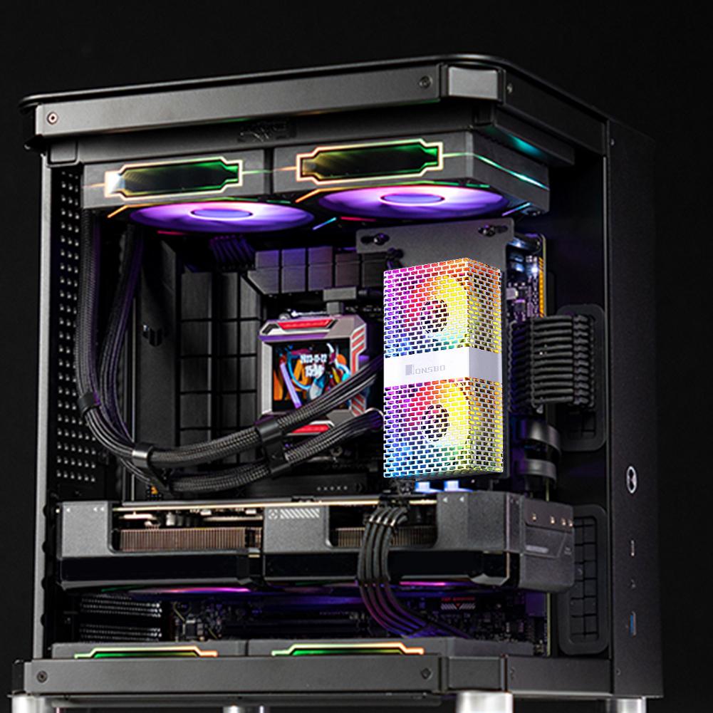 RAM Memory Cooler For DDR3 DDR4 DDR5 PC Memory Heat Sink 5V 3Pin ARGB RAM Cooling Fan 4Pin PWM Temperature Control Fan Radiator