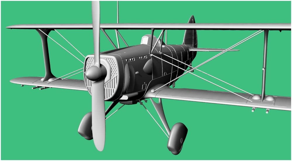 Azure From French Air Force SPAD 510 Plastic Model AZUFR0050 1/72 At-War