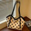 Korean Style Polka Dot Single Shoulder Bag - Summer 2026 Women's Crossbody & Handheld Versatile Fashion Accessory