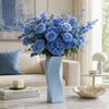 Home Decor Flower Vase Wave Pattern Aesthetic Vase Minimalist Hydroponic Bottle  Desktop Decoration