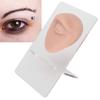 Soft Silicone Single Eye Model Flexible Elastic Simulation Reusable Jewelry Display Body Piercing Model with Acrylic Holder