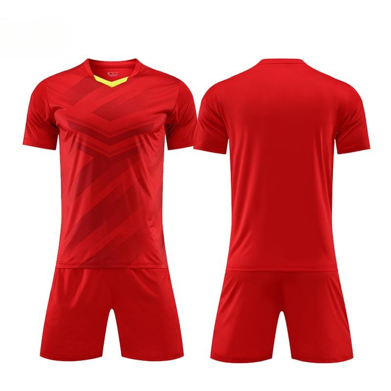 Summer Football Suit Men's Short Sleeve Competition Training Kit Adult Children's Sportswear Jerseys