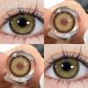 1Pair Korean Lenses Color Contact Lenses For Eyes Borwn Eyes Makeup Beauty Blue Eye Contacts Gray Pupil… More