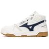 Mizuno Court Slam Hi Trendy Casual High-Top Sneakers Unisex Sneakers White Navy D1GH222402