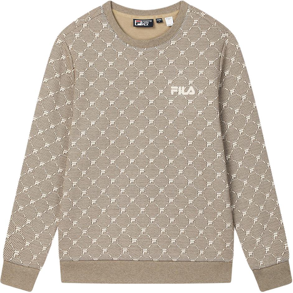 

New FILA Sweatshirt Men s All Over Print F11M518205F-ZA M