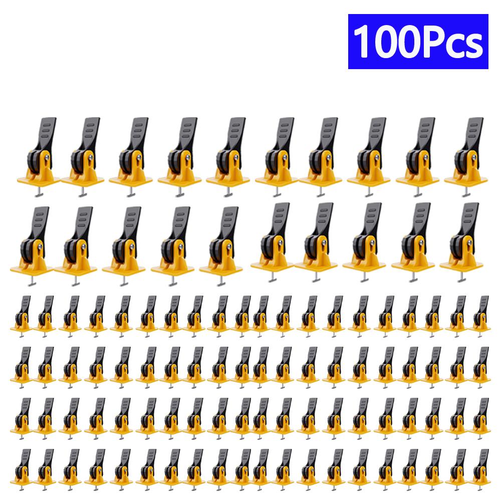 5-750pcs Floor Tile Leveling System Clips Leveler Adjuster Tile Locator Spacers Set for Porcelain Tile Wall Construction Tools