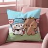 Y-Y-yier B-bubu IP Cushion Cover Multi-Scene Pillow Cover for Home & Car - Reversible, Soft & Durable for Daily Use
