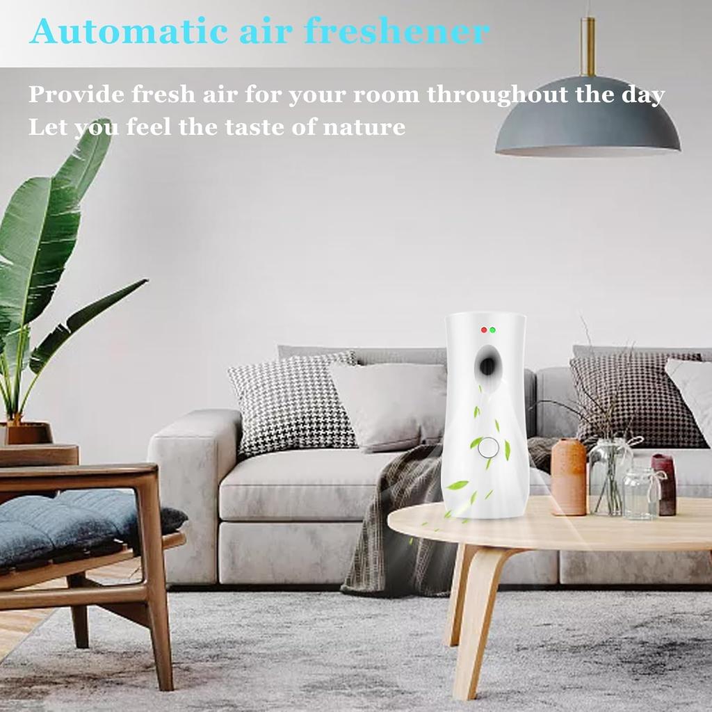 (3-Pack) Automatic Fragrance Dispenser Wall-mounted Aerosol Spray Air Freshener for Hotels, Home, Indoor, Offices, Schools, Restaurants, Commercial