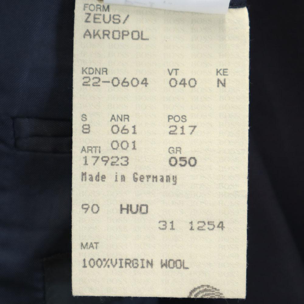 Hugo Boss Wool Tailored Jacket Black Men's Used