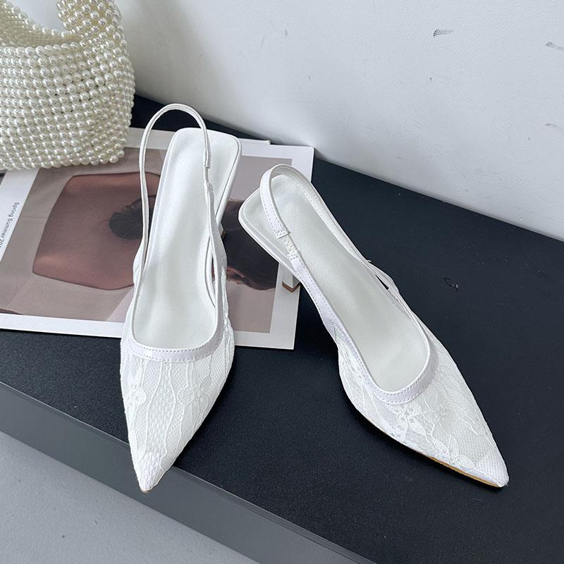 

Мода Розовый Мода Острый Носок Женские Туфли на Каблуке Туфли-Лодочки Слингбэки Сетка Дышащие Женские Туфли на Высоком Каблуке Женские Мюли Большой Размер 43 35 бежевый