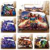 Cartoon Animation Digital Printing Home Textile Three-Piece Set
