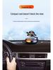 Interstellar Suspension Solar Car Air Freshener - Aluminum Alloy Perfume Ornament