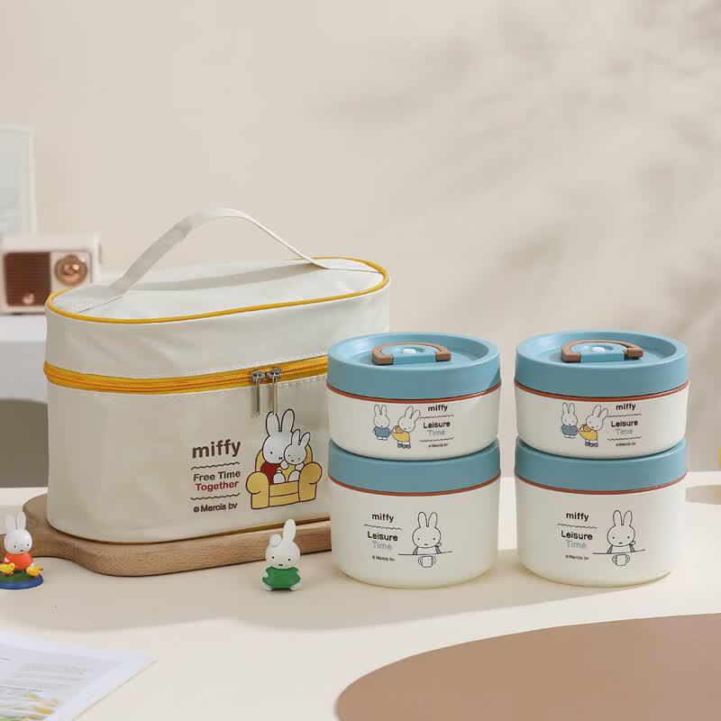 

ZISIZ Insulated Stainless Steel Lunch Box Set