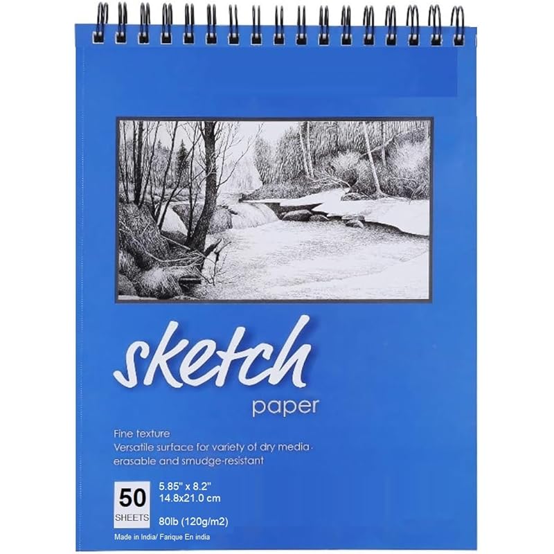 Corslet Premium Colour Pencils Set Of 120 & A5 Sketch Book 50 Sheets Pencil Colours Artists Soft Core Vibrant Color Penc