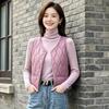 Womens Padded Vest Lightweight Warm Sleeveless Coat Short Outerwear Winter
