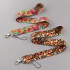 1PC New Fashion Flowers Neck Strap Vintage Lanyard for Key ID Card Gym USB Badge Holder DIY Hang Rope Phone Accessories