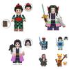 Wm6162 Anime Serie Demon Slayer Mund Flach Yin Und Izumi Zhenmen Tanjiro Figur Bausteine