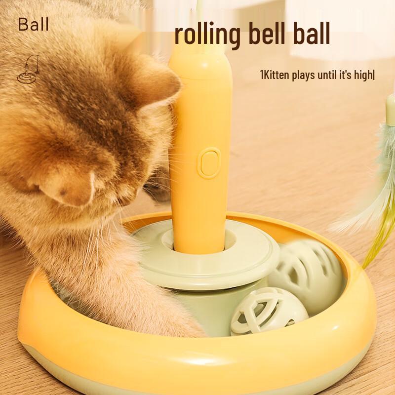 Hoopet Smart Electric Cat Turntable Toy