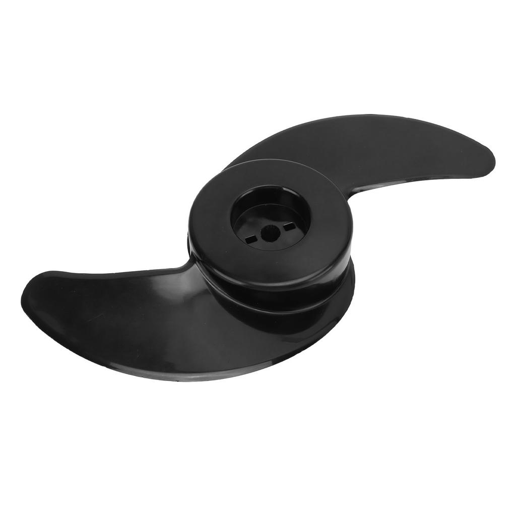 Propeller Thickened Engineering Plastic Black 2 Blade Easy Replaceable Propeller Kits for 12V 24V Engines