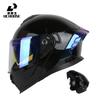 Uchoose Modular Motorcycle Helmet Suitable for ATV Motorcross,Unisex Adult Helmets