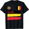Belgien Flagge Belgie Fußball Fußball Fan Herren Damen Kinder T-Shirt