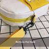 Korean Style Patchwork Canvas Crossbody Bag Women'S Bag Creative Student Shoulder Bag
