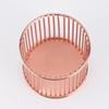 Latest INS Desktop Pen Holder Office School Storage Case Metal Gold Rose Gold Box Desk Pencil Organizer Home Decor Makeup Storage