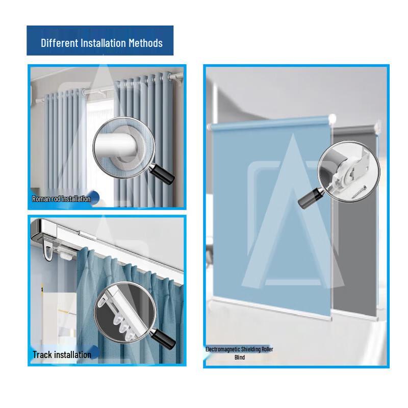 GR-T01 Electromagnetic Shielding Curtains & Roller Blinds CN plug (adapter included)