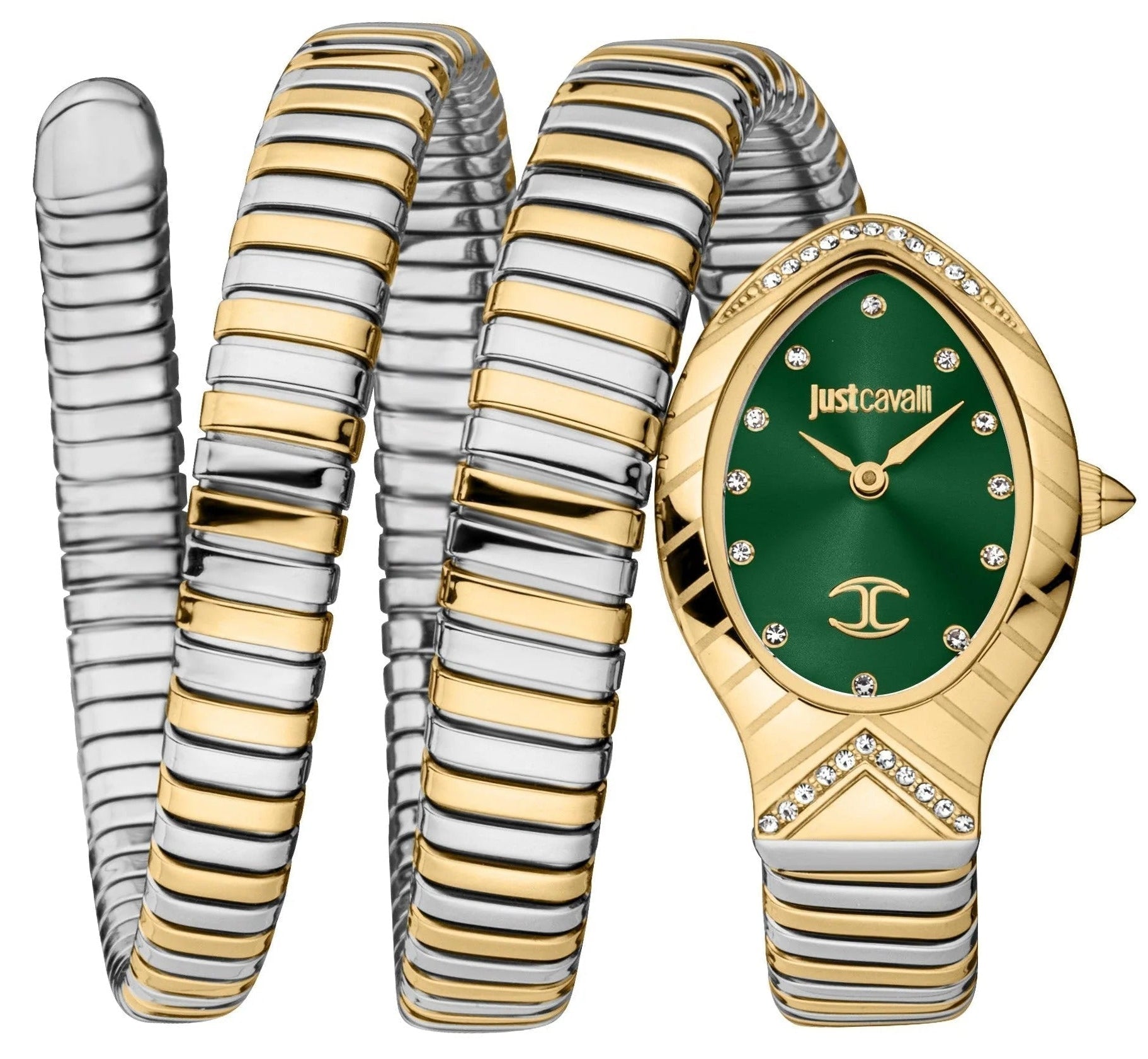 Just Cavalli Classico Lungo Green Dial