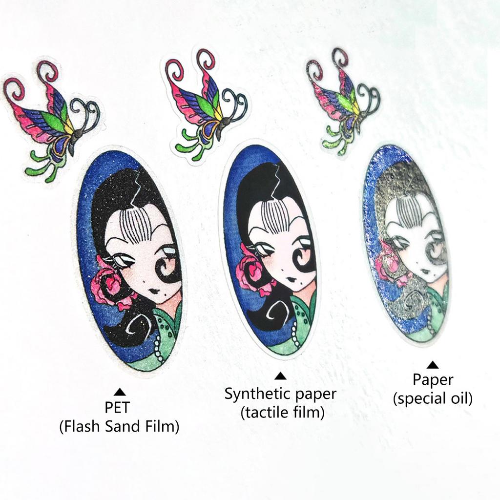 Oriental Ancient Stickers Rolls Funny DIY Craft Decorative Sticker for Phone DIY Crafts Scrapbook Art Journal